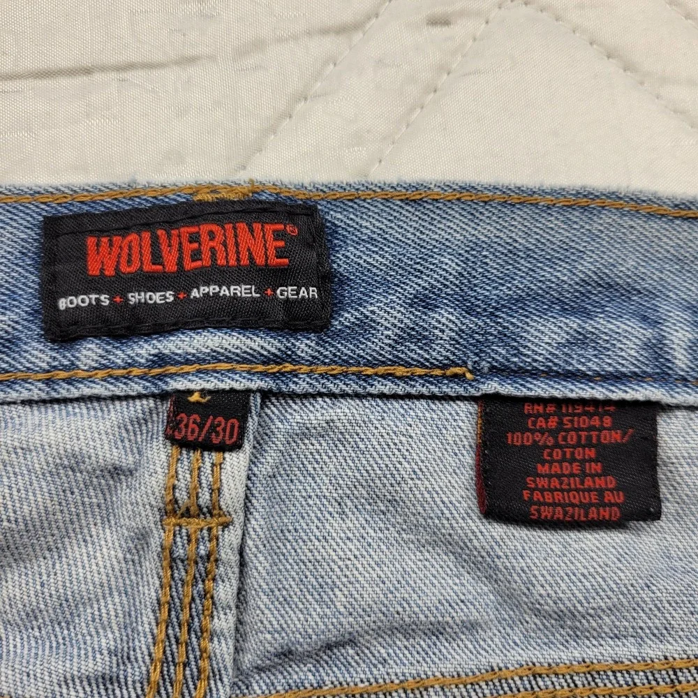 Wolverine stained distressed